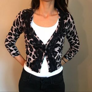 Like new, Crop and Quarter Sleeve Cardigan